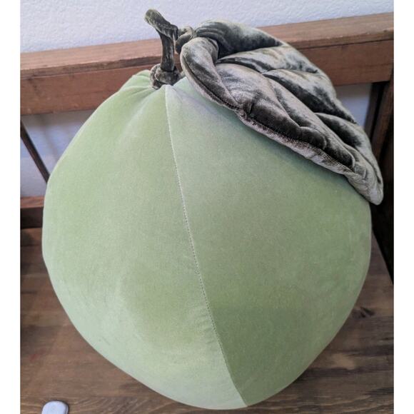 VTG Oi Of San Francisco Fruit Pillow Plush Decor Unique Maximalist Green Pear - Picture 2 of 3